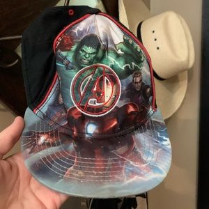 🌵2/$10 avengers toddler flat bill snap back hat